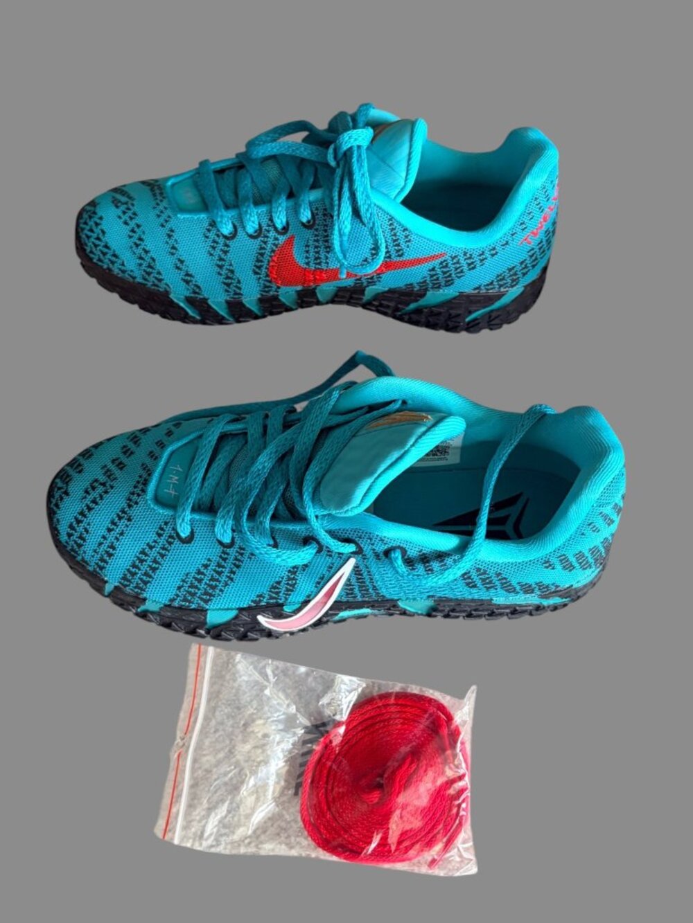 Nike Ja 3 Scratch 3.0 GS Turbo Green Basketball Shoes Size 3.5Y w/ Box - Picture 4 of 9